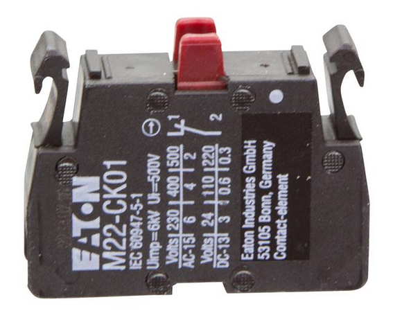 Kontaktelement 1 Öffner, Frontbefestigung