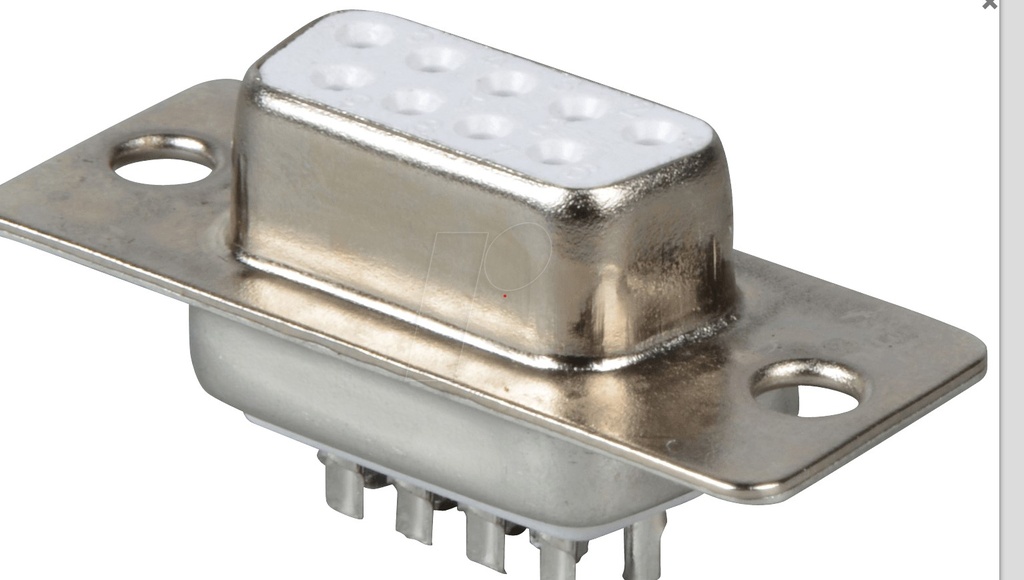 D-SUB-Buchser, 9-polig