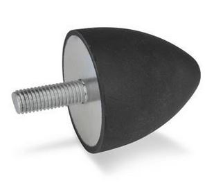 Anschlagpuffer M10 Ø50mm H: 50mm weich