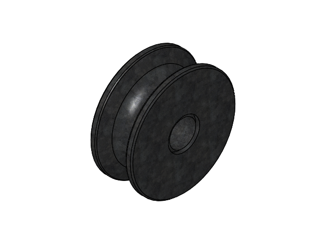 Umlenkrolle Seilrolle Ø40 GL Seil-Ø8mm