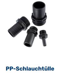 Schlauchtülle 3/4 Zoll x 20 mm PP