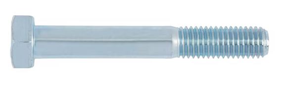 Sechskantschraube mit Schaft DIN 931 - M8 x 160 x 28 - 8.8 vz