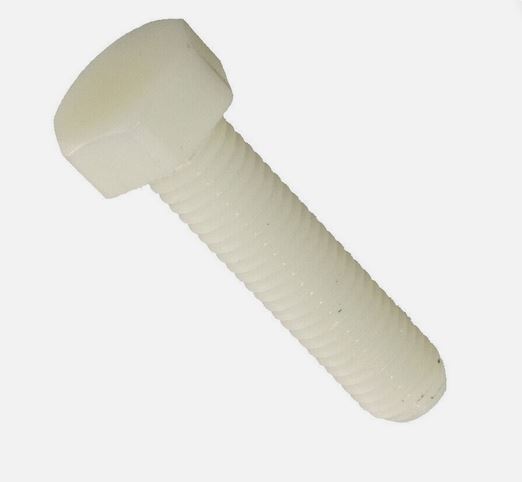 Sechskantschraube mit Gewinde bis Kopf DIN 933 - M6 x 40 - PA