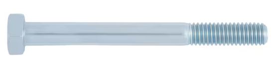 Sechskantschraube mit Schaft DIN 931 - M5 x 50 x 16 - 8.8 vz