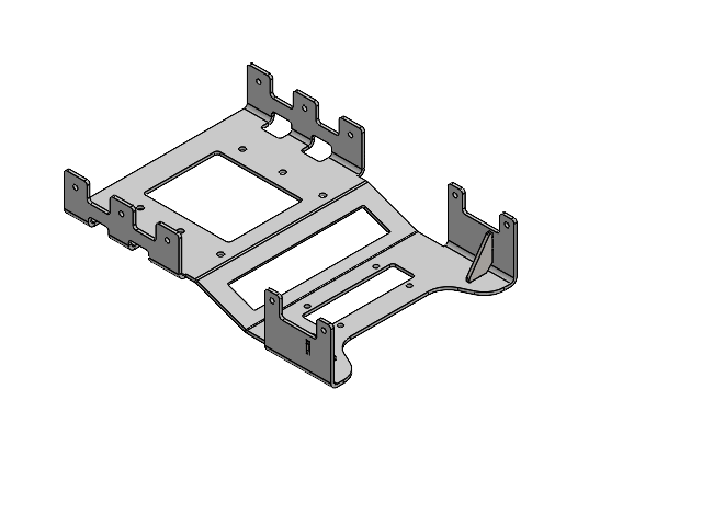 Schweißbaugruppe Grundplatte Generator