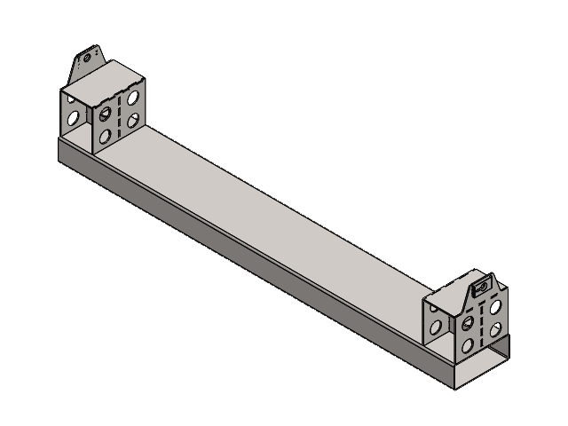 Schweißbaugruppe Staplerlasche