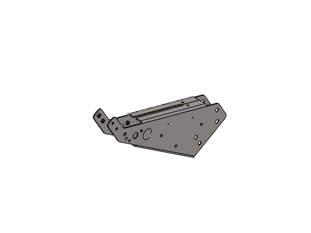 Aufnahme Schneidscheibenaufnahme links