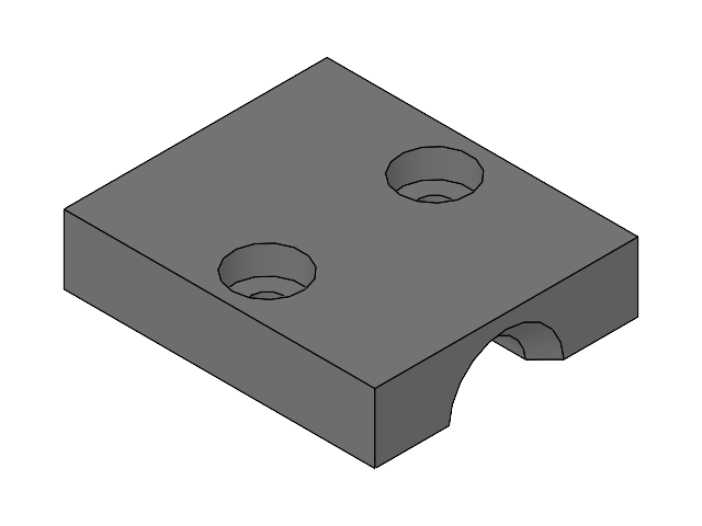 Distanzstück Hubbegrenzung 65 mm Pendelausgleich