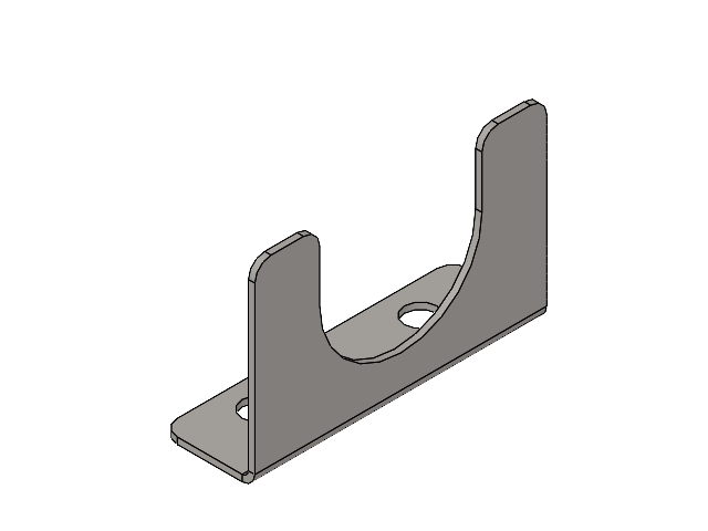 Schaltfahne Pendelausgleich offen links