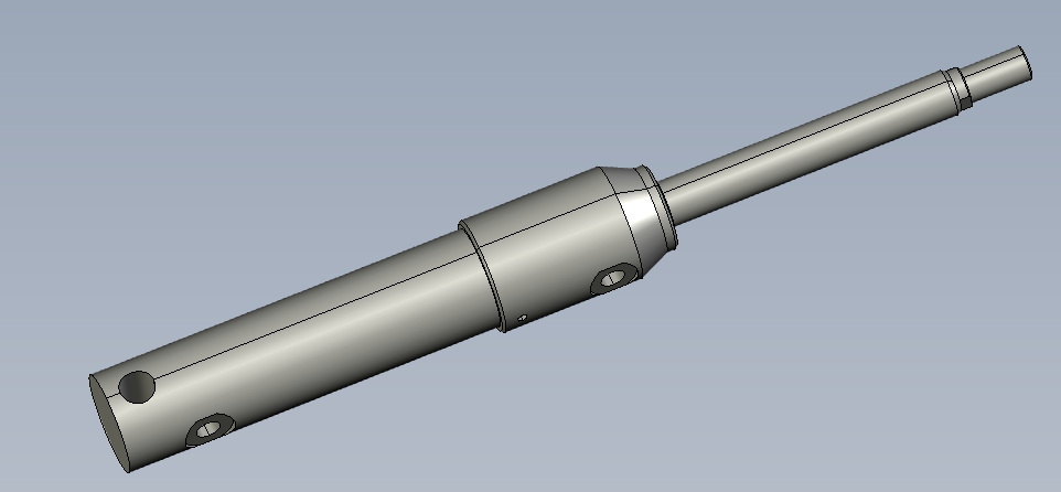 Hydraulikzylinder Ø25-16x100mm Schneidscheibe