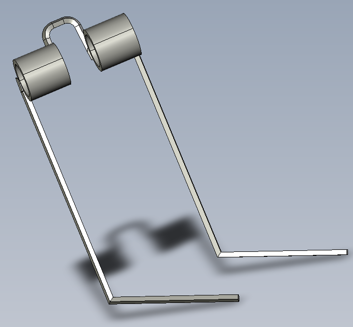 Elektrode Ø4,5mm Spiralfeder 8x rechts