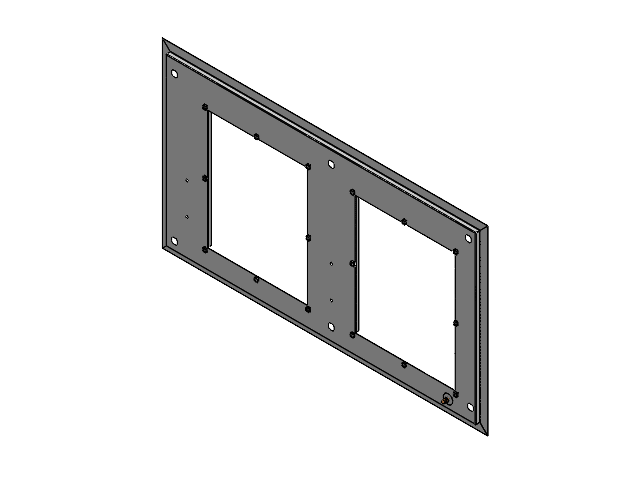 Zusammenbau Seitenwand mit Blindnietmuttern 4 Units