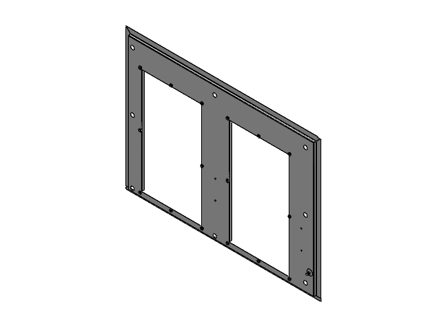 Abdeckung Seitenverkleidung mit Massebolzen