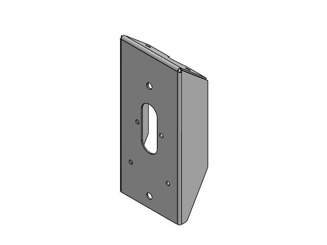 Kantblech Beleuchtungshalter