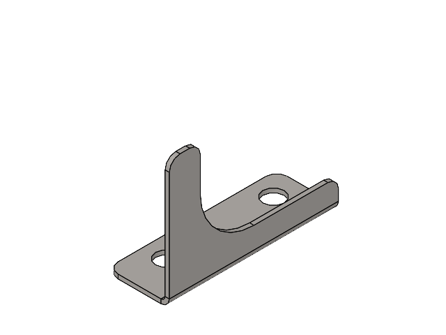 Schaltfahne Pendelausgleich Position offen rechts