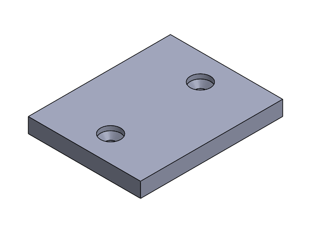 Gleitlager Klammer Verschieberahmen