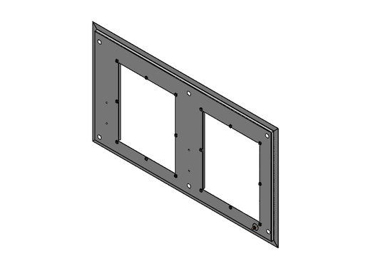 [ZSB_000180[1.0]] Zusammenbau Seitenwand mit Blindnietmuttern 4 Units