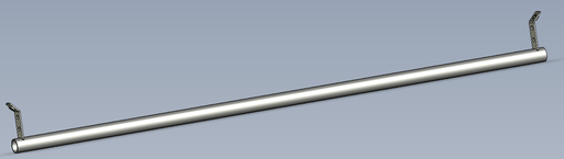 [SBG_000189[2.0]] Elektrode Rohr Laschen außen 0,75m